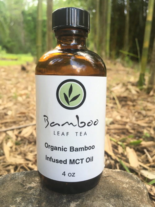 MCT oil infused with Bamboo Leaf Tea